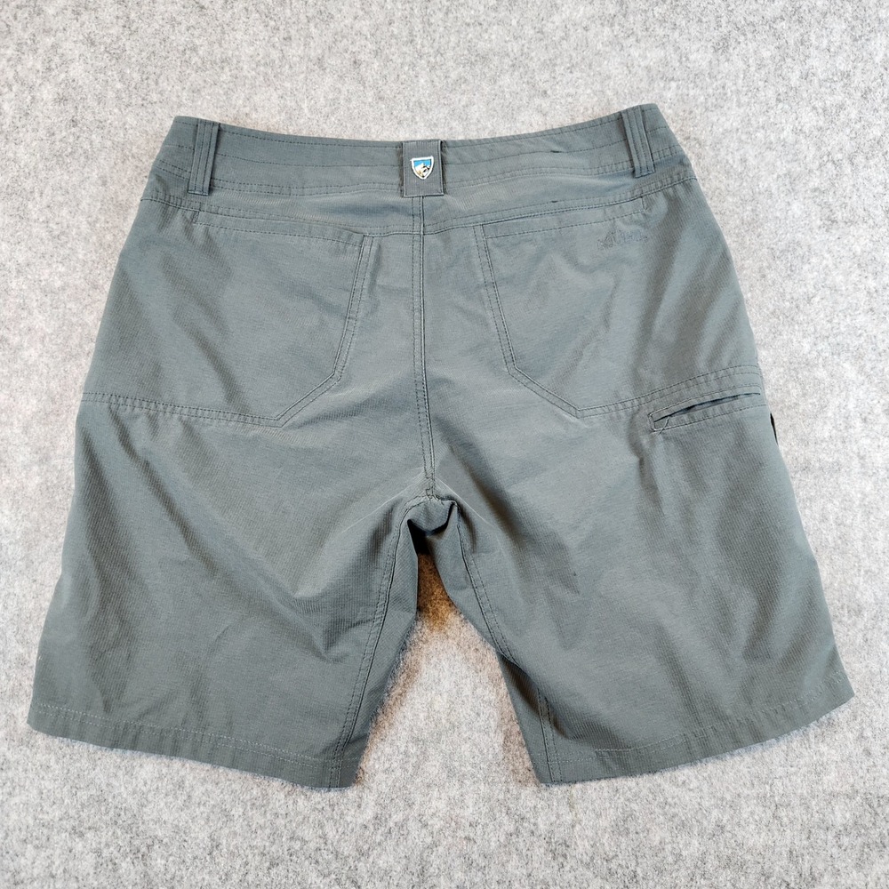 KUHL Silencr Kargo Shorts Men 35 Gray Hiking Outdoor Performance Stretch 5280 - Picture 10 of 15